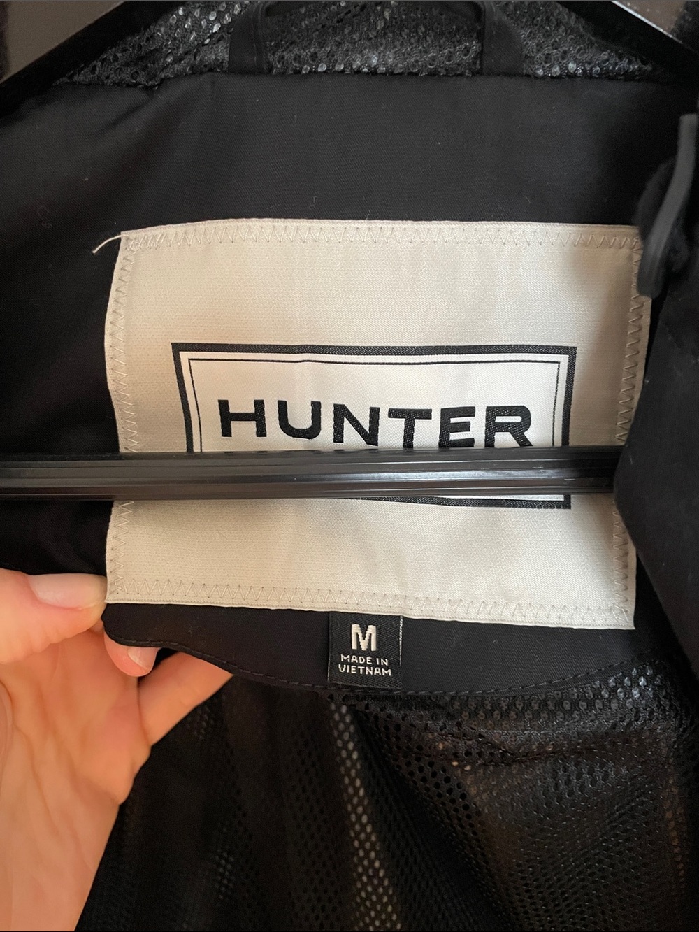 Hunter rain jacket